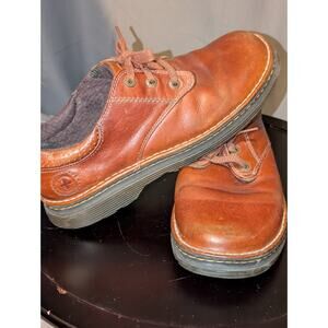 Dr Martens Shoes Mens Size 12 Mason Brown Leather Lace Up Oxfords